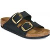 BIRKENSTOCK Šľapky Arizona Big Buckle LENB Black (gold) Čierna BIRKENSTOCK Šľapky Arizona Big Buckle LENB Black (gold) Čierna