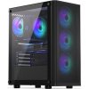 ENDORFY Case Ventum 200 ARGB, Průhledná bočnice, ATX, 4x120mm ARGB Fan, černá EY2A014 ENDORFY Case Ventum 200 ARGB, Průhledná bočnice, ATX, 4x120mm ARGB Fan, černá EY2A014