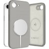 Tech-Protect Silikonový MagSafe kryt pro iPhone 16E / 17E, kamenně šedý