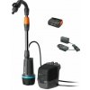 Gardena 14605-20 akumulátorové čerpadlo do sudu 2500 ComfortAutomatic 18V P4A set Gardena 14605-20 akumulátorové čerpadlo do sudu 2500 ComfortAutomatic 18V P4A set