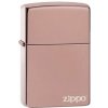 Zippo High Polish Rose Gold Logo 26908