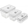 Zwilling sada 3 skleněných vakuovacích dóz Fresh & Save 1007719 Zwilling sada 3 skleněných vakuovacích dóz Fresh & Save 1007719