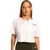 Dámske tričko GymBeam Women‘s Limitless Cropped T-Shirt White XL Dámske tričko GymBeam Women‘s Limitless Cropped T-Shirt White XL