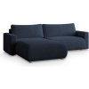 Rohová rozkladacia sedačka Turin N - tmavomodrá Rohová rozkladacia sedačka Turin N - tmavomodrá