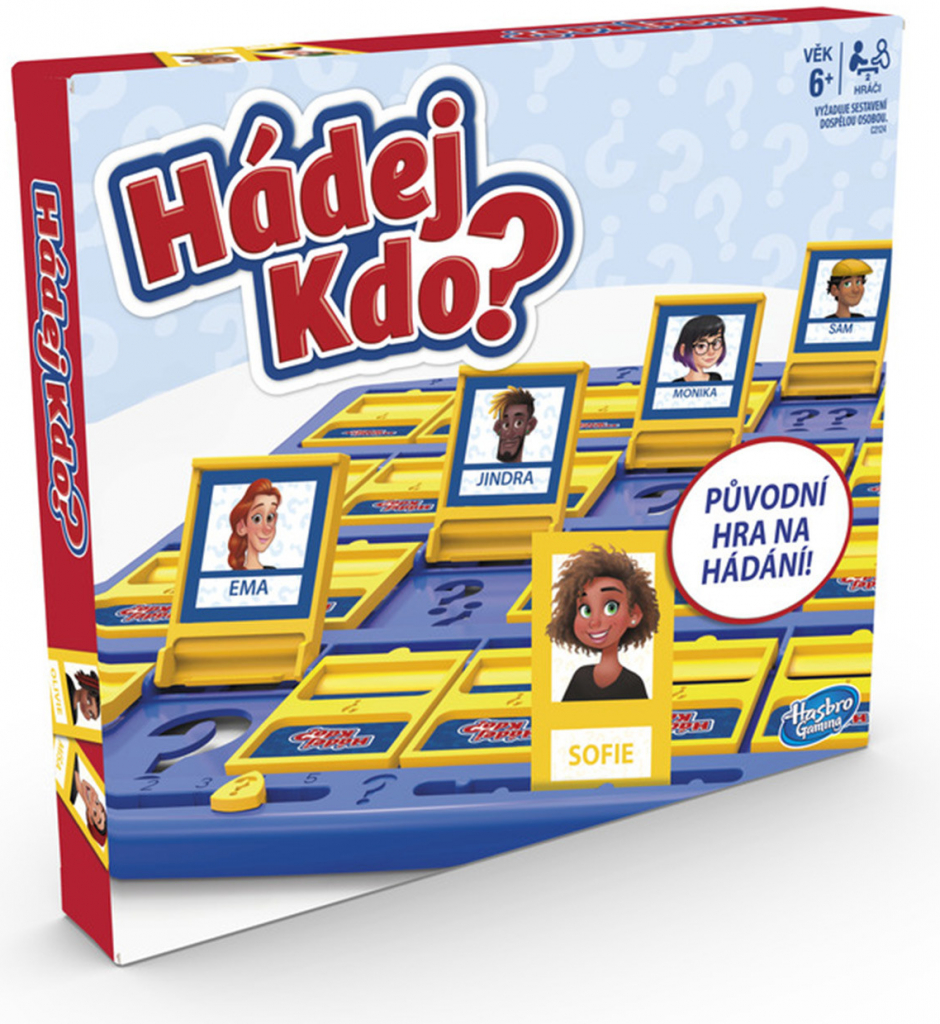 Hasbro hra Hádaj kto? nová edícia