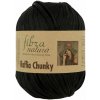 Fibra Natura Raffia Chunky 22 čierna