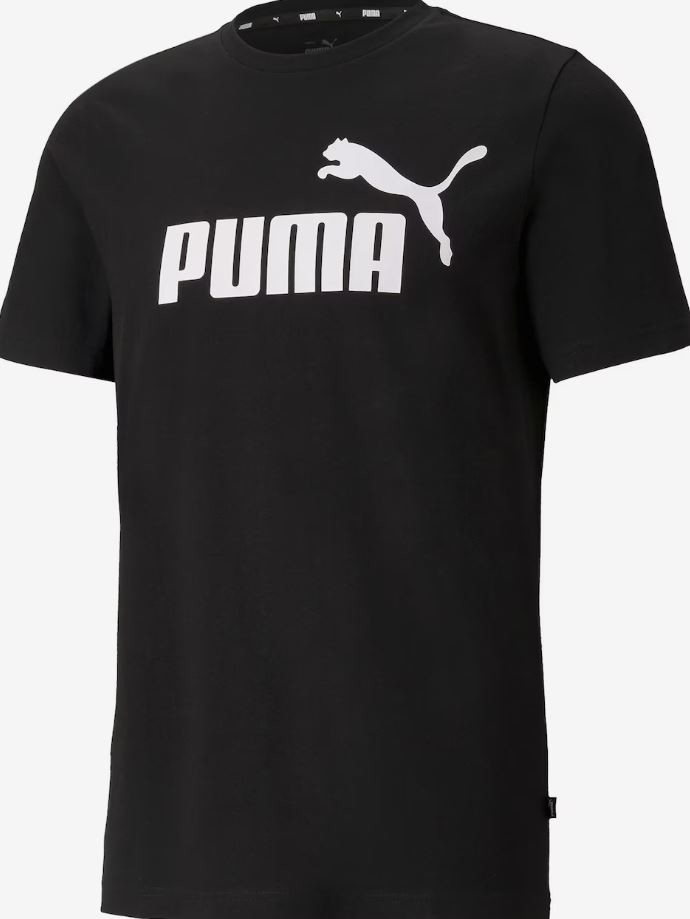 Puma Ess Logo Tee black