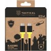 AppleMix TACTICAL Blackbird Synchronizačný a nabíjací kábel - USB-C / USB-C - 40 Gb/s / 240 W - 1 m - čierny / žltý AppleMix TACTICAL Blackbird Synchronizačný a nabíjací kábel - USB-C / USB-C - 40 Gb/s / 240 W - 1 m - čierny / žltý