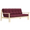 Karup design UNWIND SOFA natural pine (pohovka z borovice) karup natural bordeaux 710 Karup design UNWIND SOFA natural pine (pohovka z borovice) karup natural bordeaux 710
