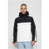 Men's pull-over jacket with hood white/black čierna M Urban Classics 4053838346068 Men's pull-over jacket with hood white/black čierna M Urban Classics 4053838346068