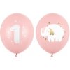 PartyDeco Balóniky latexové ročné, pastelovo bledoružové 30 cm 50 ks PartyDeco Balóniky latexové ročné, pastelovo bledoružové 30 cm 50 ks