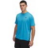 Under Armour Tech Vent Jacquard SS K modré Under Armour Tech Vent Jacquard SS K modré