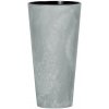 Kvetináč TUBUS SLIM BETON EFFECT s vložkou 25 cm,šedá, 25 cm Kvetináč TUBUS SLIM BETON EFFECT s vložkou 25 cm,šedá, 25 cm