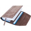 Obal na knihu kožený se záložkou Hnědý Obal na knihu kožený se záložkou Hnědý