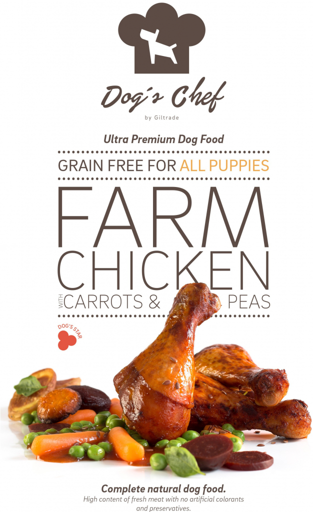 Dog\'s Chef Farm Chicken for All Puppies 15 kg