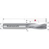 Karnasch 3062330800 | Tvrdokovová dokončovacia fréza, ľavotočivá špirála - pravorezná 8x27-70x8 mm, Z=2 Karnasch 3062330800 | Tvrdokovová dokončovacia fréza, ľavotočivá špirála - pravorezná 8x27-70x8 mm, Z=2