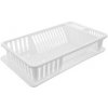 ORION Odkvapkávač UH Elif 2 diely 45,5 × 27, 5 × 10 cm biely ORION Odkvapkávač UH Elif 2 diely 45,5 × 27, 5 × 10 cm biely