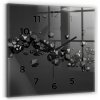 Nástenné hodiny Wallfluent čierne 30cm Nástenné hodiny Wallfluent čierne 30cm