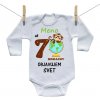 Boodyy Body s dlhým rukávom Už 7 mesiacov objavujem svet 74 (6-9 mesiacov) Boodyy Body s dlhým rukávom Už 7 mesiacov objavujem svet 74 (6-9 mesiacov)