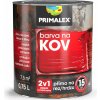 PRIMALEX Antikorózna farba na kov 2v1 2.5 l RAL 9005 čierna Lesk PRIMALEX Antikorózna farba na kov 2v1 2.5 l RAL 9005 čierna Lesk
