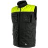 Canis CXS Vesta SEATTLE zateplená s fleec.podšívkou čierno žltá Canis CXS Vesta SEATTLE zateplená s fleec.podšívkou čierno žltá