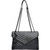 Luisa Vannini dámska kožená kabelka LV 2183 Nero