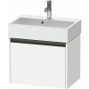 DURAVIT Ketho 2 závesná skrinka pod umývadlo Compact, 1 zásuvka, 584 x 390 x 440 mm, biela matná, K25073018180000 DURAVIT Ketho 2 závesná skrinka pod umývadlo Compact, 1 zásuvka, 584 x 390 x 440 mm, biela matná, K25073018180000