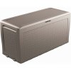 Keter Samoa Rattan Box 270 l cappuccino 610247