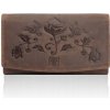 Paolo Peruzzi peňaženka z pravej kože hnedá dámska