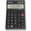 Stolová kalkulačka Sharp EL 124 TWH, čierna Stolová kalkulačka Sharp EL 124 TWH, čierna