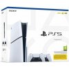 PlayStation 5 (typ modelu - slim) + 2x DualSense Wireless Controller White (PS711000042064)
