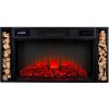 Klarstein Vstavaný krb s funkciou ohrievania 1900 W čierny