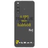 Púzdro Picasee silikónové Sony Xperia 10 IV 5G - Kazma - TOHLE JE ŽIVOT A NIC VÍC NEBUDE čiré