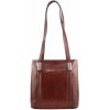 TALIANSKA KOŽENÁ KABELKA/BATOH 432 hnedá TALIANSKA KOŽENÁ KABELKA/BATOH 432 hnedá
