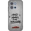 Picasee silikónový čierny obal pre Xiaomi Redmi 15C 4G - Grey Drift Picasee silikónový čierny obal pre Xiaomi Redmi 15C 4G - Grey Drift