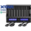 XTAR VC8S Profesionálna osemkanálová procesorová USB nabíjačka XTAR VC8S Profesionálna osemkanálová procesorová USB nabíjačka