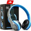 Multifunkčné bezdrôtové Bluetooth stereo slúchadlá MP3 prehrávač FM Blue Multifunkčné bezdrôtové Bluetooth stereo slúchadlá MP3 prehrávač FM Blue