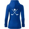Florbalové hokejky - Mikina dámska trendy zipper s kapucňou - XS ( Kráľovská modrá ) Florbalové hokejky - Mikina dámska trendy zipper s kapucňou - XS ( Kráľovská modrá )