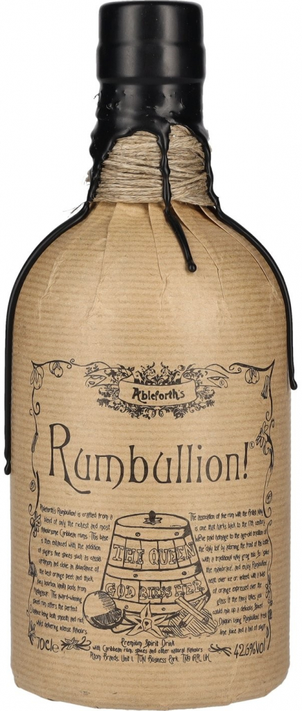 Ableforth\'s Rumbullion! Rum 42,6% 0,7 l (čistá fľaša)