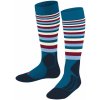 Detské lyžiarske ponožky Falke S K2 Stripe Kids Skiing Socks - king fisher 23-26 Detské lyžiarske ponožky Falke S K2 Stripe Kids Skiing Socks - king fisher 23-26