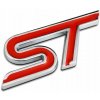 Znak Emblém ST CHRÓMOVÝ kovový FORD FOCUS Fiesta Znak Emblém ST CHRÓMOVÝ kovový FORD FOCUS Fiesta