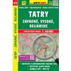 Mapa Tatry Západné Vysoké Belianske 1:40000 Mapa Tatry Západné Vysoké Belianske 1:40000