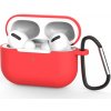 Ochranné pouzdro pre Apple Airpods Pro 1/2/3 Farva: Červená Ochranné pouzdro pre Apple Airpods Pro 1/2/3 Farva: Červená