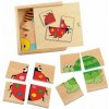 Woody Mini puzzle Beruška v dřevěné Krabičce Woody Mini puzzle Beruška v dřevěné Krabičce