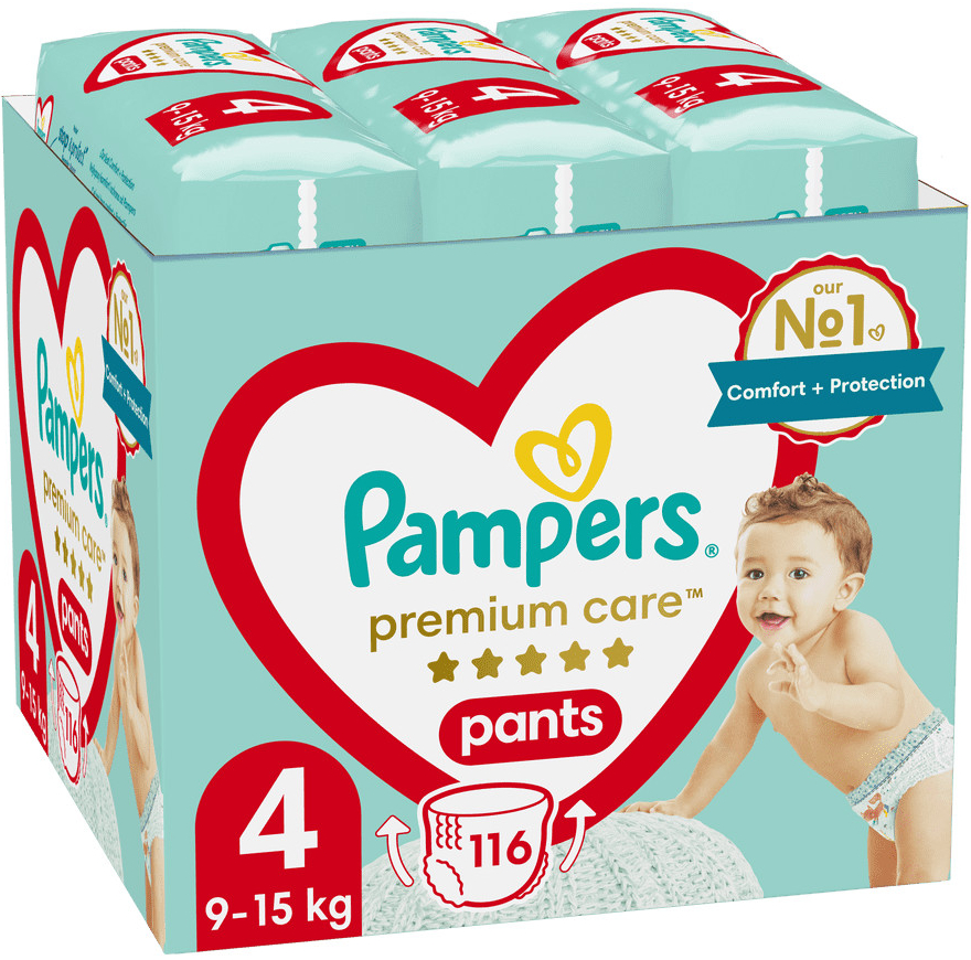Pampers Premium Care 4 116 ks