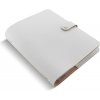 FILOFAX The Original, diár A5 s patentkou a pútkom na pero, osobný, kožený, farba šedá FILOFAX The Original, diár A5 s patentkou a pútkom na pero, osobný, kožený, farba šedá