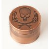 WeedShop Medená drvička ø 50 mm Varianty: Skull drvička WeedShop Medená drvička ø 50 mm Varianty: Skull drvička