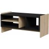 CMM Cama PORTO lavica/stôl 100x50x46 dub/čierna CMM Cama PORTO lavica/stôl 100x50x46 dub/čierna