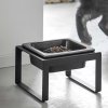 Yamazaki, Pet miska Tower 5817, kov/keramika | černá Yamazaki, Pet miska Tower 5817, kov/keramika | černá