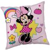 Jerry Fabrics Mikroplyšový vankúš Minnie Smile Polyester 40x40